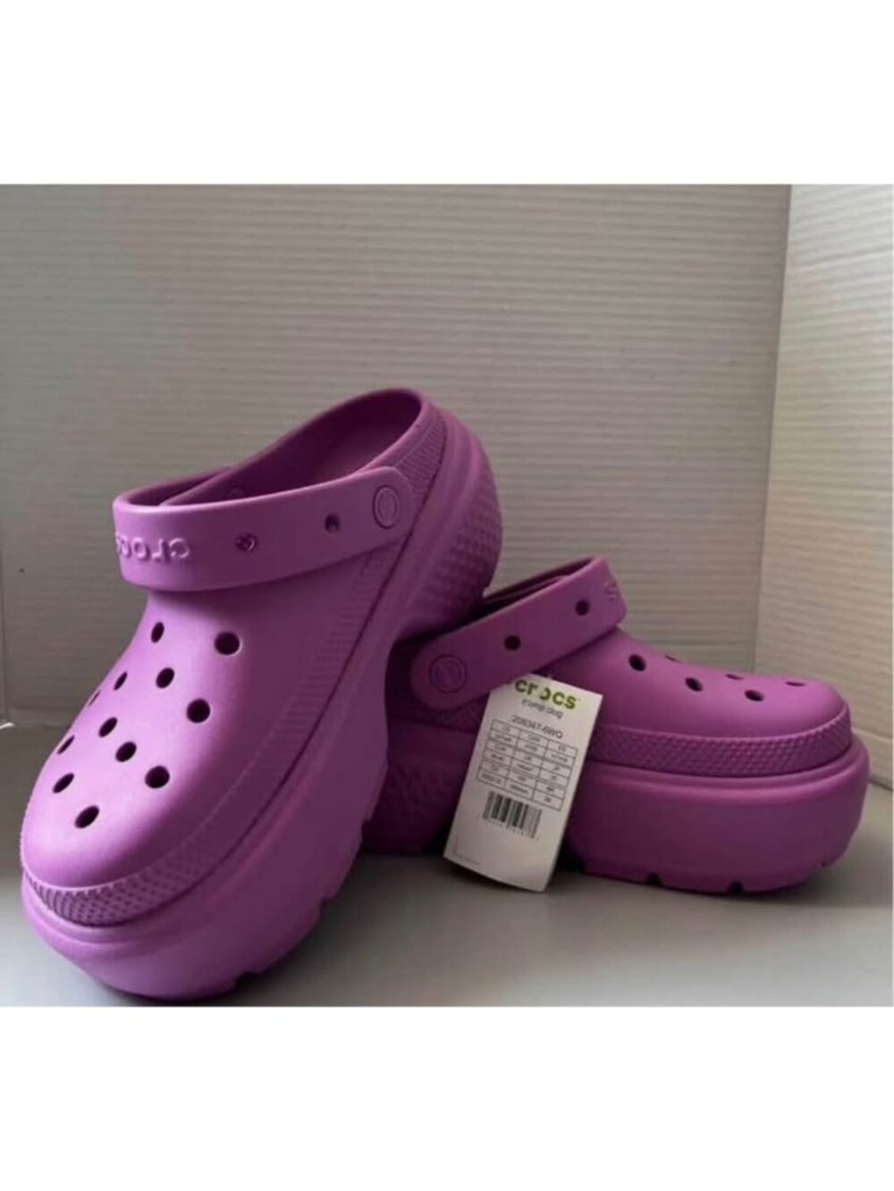 NEW Crocs Women's Stomp Clog Slip-on Shoes S